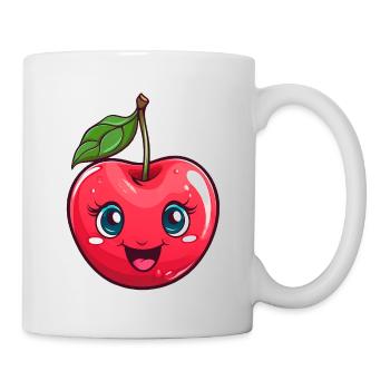 Kawaii Chibi Cherry Girl - Mug - white - Right