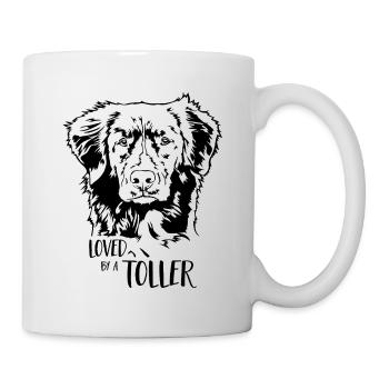 Aimé par un grand chien disant chien Wilsigns - Mug blanc - blanc - Droite