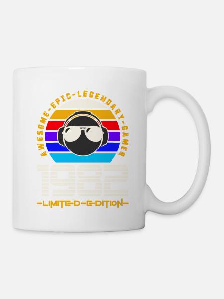 1982 - Mug blanc - blanc