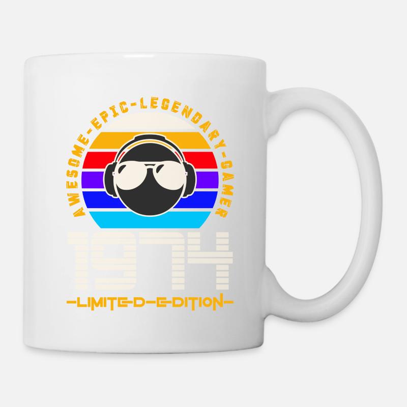 1974 - Mug blanc - blanc