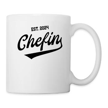 Chefin Seit 2024 Selbstständig Gründerin Inhaberin - Tasse - Weiß - Rechts