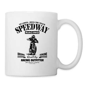 Speedway - Motorcycle Speedway - Tasse - Weiß - Rechts