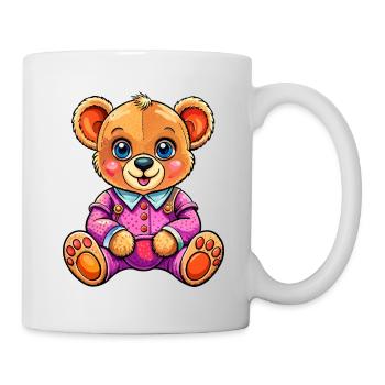Mignon nounours - Mug blanc - blanc - Droite