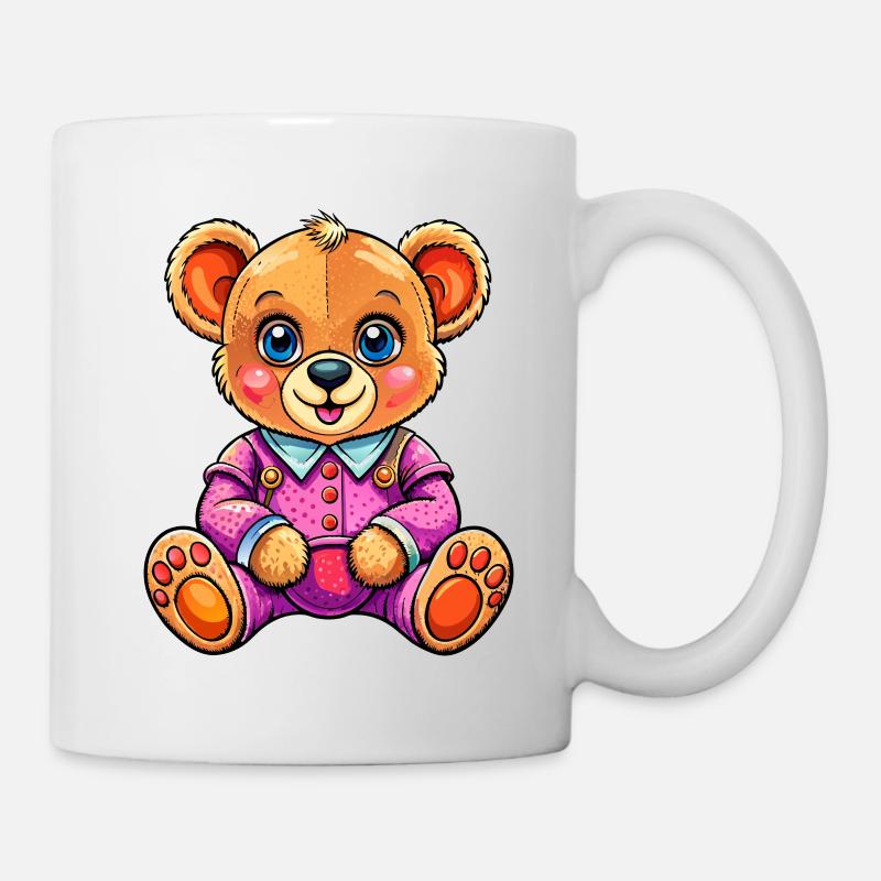 Mignon nounours - Mug blanc - blanc