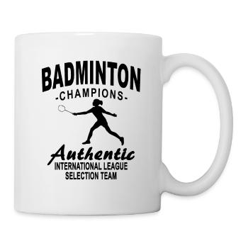 Badminton - Badminton players - Mug - white - Right