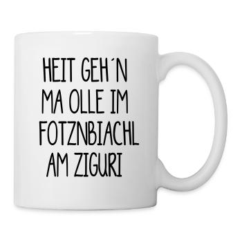 Ziguri, Löwenzahn Zigurikaffee - Tasse - Weiß - Rechts