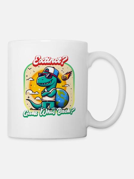Extinct? Guess Who's Back? - Mug - white