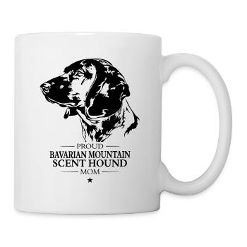 Chien de montagne bavarois maman chiens Wilsigns - Mug blanc - blanc - Droite