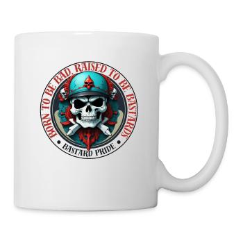 Born to be Bad, Raised to be Bastards - Mug - white - Right
