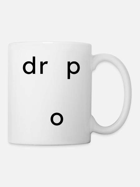 Drop Geschenk - Tasse - Weiß