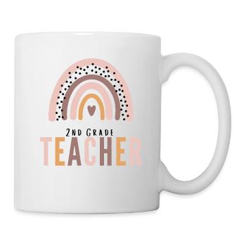 2nd grade teacher - Mug - white - Right