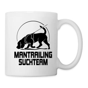 Mantrailing Search Team Dog Sport Dogs Wilsigns - Mug - white - Right