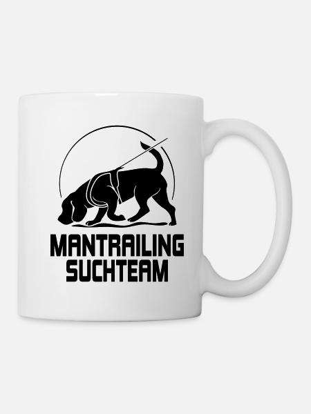 Mantrailing Recherche Team Chien Sport Chiens Wilsigns - Mug blanc - blanc