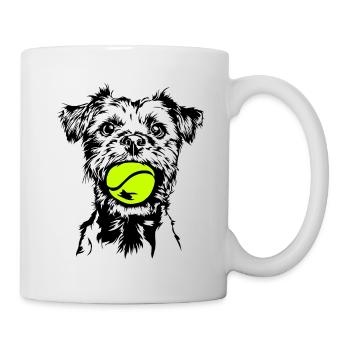 Border Terrier Dog Dog Wilsigns - Mug - white - Right