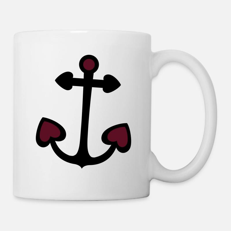 Anker - Tasse - Weiß