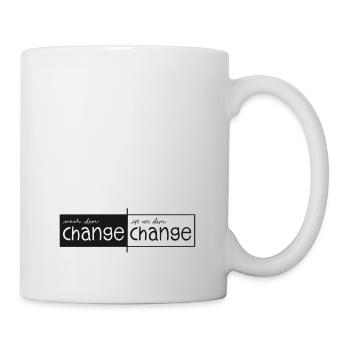 Nach dem Change ist vor dem Change - Tasse - Weiß - Rechts