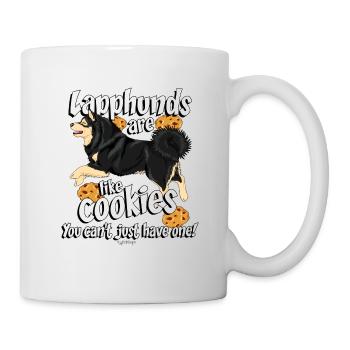 lapphundcookies4 - Tasse - Weiß - Rechts