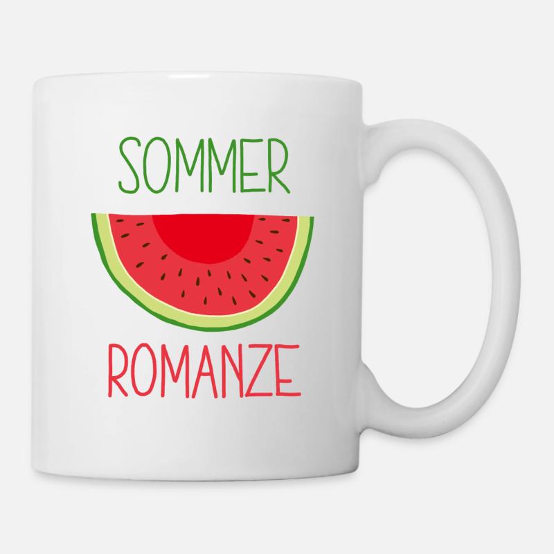 Sommer-Romanze - Tasse - Weiß