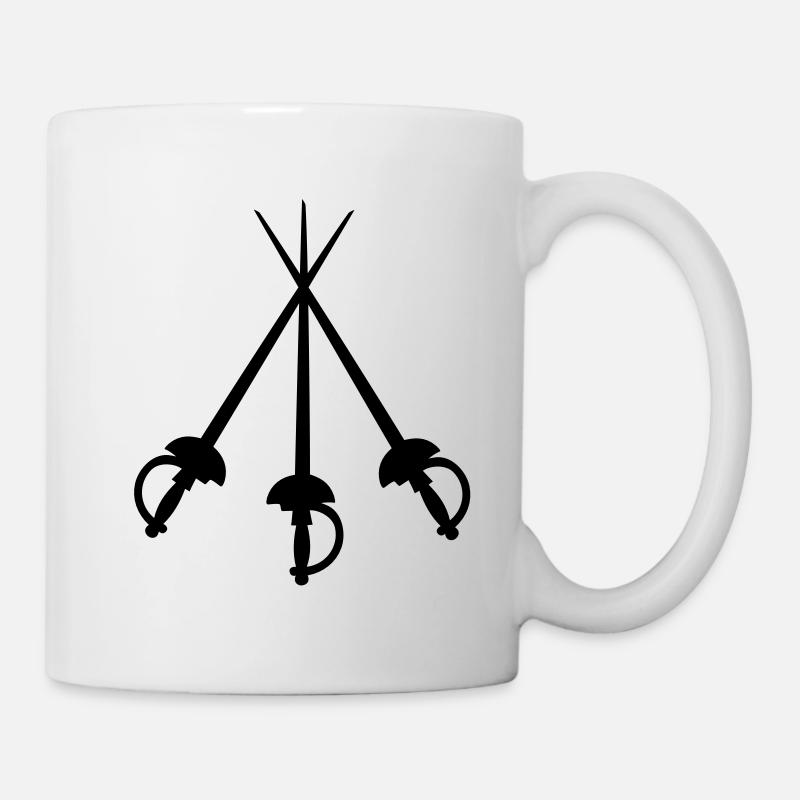 mousquetaire - Mug blanc - blanc