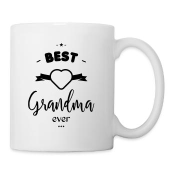 BEST Grandma ever - Mug - white - Right