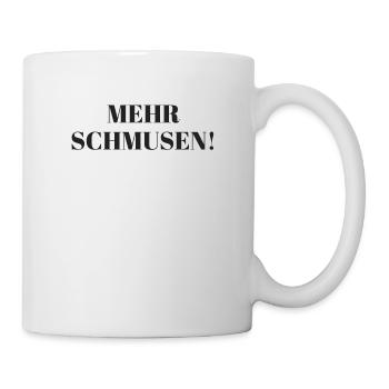 Zitate romantisch Liebe schmusen Kuscheln - Tasse - Weiß - Rechts