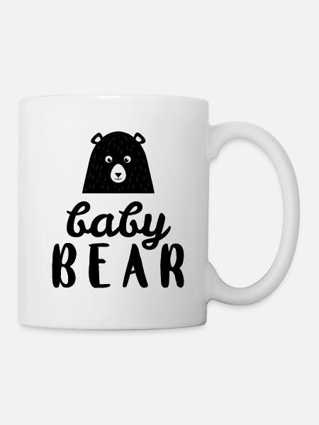 Baby Bear - Gift Idea - Mug - white