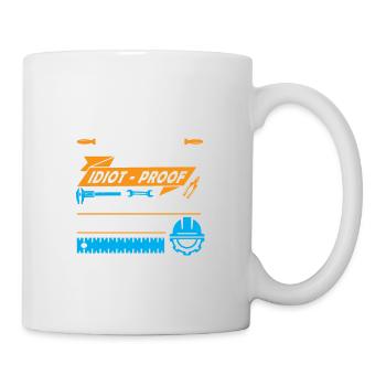 Engineer Engineer Profession WItz Gift - Mug - white - Right