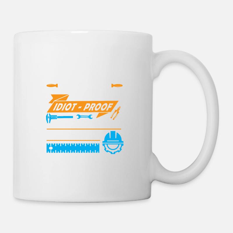 Ingenieur Engineer Beruf WItz Geschenk - Tasse - Weiß