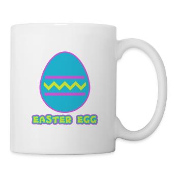 Easter Egg - Oster Ei - Tasse - Weiß - Rechts