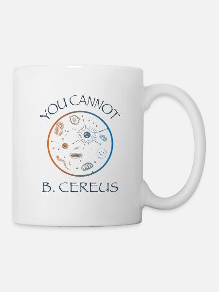 Biologie Microbiologie Bactéries Enseignants T-Shirt - Mug blanc - blanc