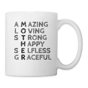 Tolle Mama - Muttertag - Tasse - Weiß - Rechts