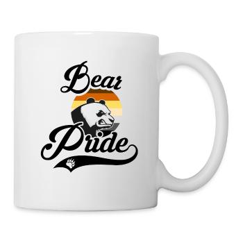 Bear Pride LGBT Gay Pride CSD Communauté Bear Fetish - Mug blanc - blanc - Droite
