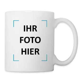 | your photo here funny ironic t-shirt - Mug - white - Right