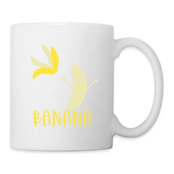 Live like a banana - Mug - white - Right