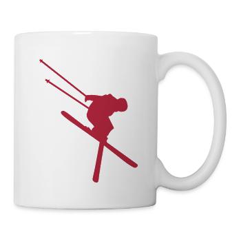 Skiing Ski - Mug - white - Right