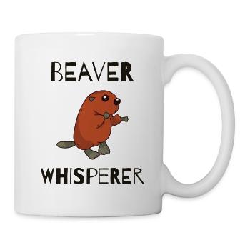 BEAVER: Beaver Whisperer - Mug - white - Right