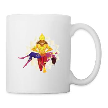 Narasimha Hindu Hinduism Leo - Mug blanc - blanc - Droite