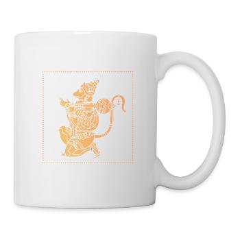 Singe Hanuman Ramayana - Mug blanc - blanc - Droite
