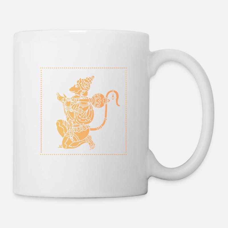 Hanuman Affe Ramayana - Tasse - Weiß