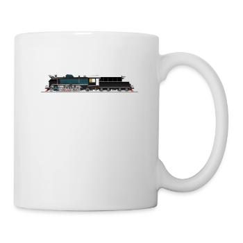Zug Eisenbahn Eisenbahner forme les conducteurs - Mug blanc - blanc - Droite