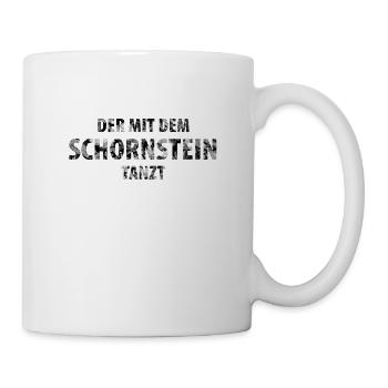 Schornsteinfeger Schlotfeger - Tasse - Weiß - Rechts