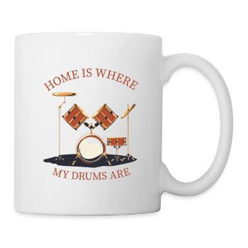 Drummer Drum Drum Drums - Mug - white - Right