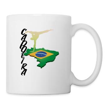 Capoeira Brésil Arts Martiaux Fitness - Mug blanc - blanc - Droite
