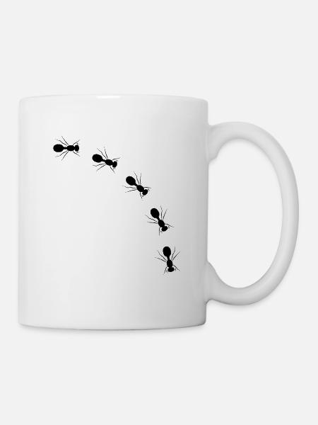 Ameise - Tasse - Weiß