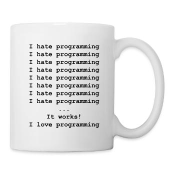Entwickler Informatiker - Tasse - Weiß - Rechts