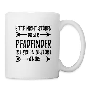 Pfadfinder - Tasse - Weiß - Rechts