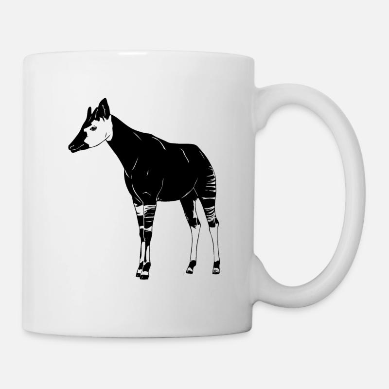 Okapi - Mug blanc - blanc