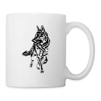 German Shepherd - Mug - white - Right