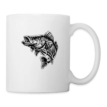 poisson - Mug blanc - blanc - Droite