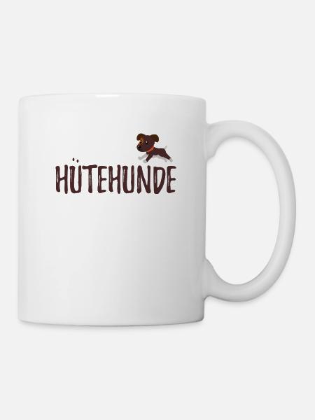 Hütehunde Hütehund Hunde Hund Hündchen Hundi - Tasse - Weiß